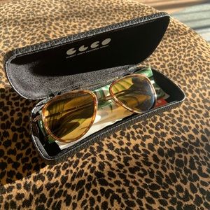 Garrett Leight “Mr Leight” sunglasses.